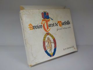 Ancient Tarot Of Marseilles Fortune Telling Cards B P Grimaud Box Set Id839