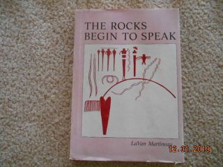 The Rocks Begin To Speak By Lavan Martineau 1973 Hcdj 1st Edition
