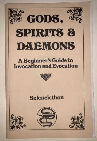 Gods,  Spirits & Demons,  A Beginner 