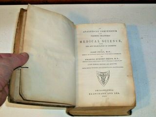 Analytical Compendium Of The Various Branches Of Medical Science 1856 Leather