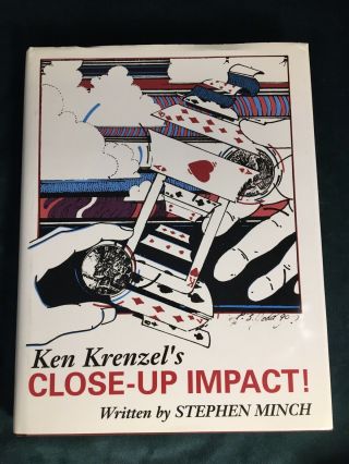 Ken Krenzel’s Close - Up Impact Magic Book By Stephen Minch