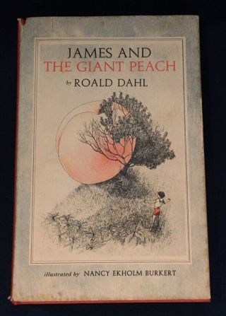 James And The Giant Peach By Roald Dahl 1961,  First Edition,  Illustrated,  Knopf