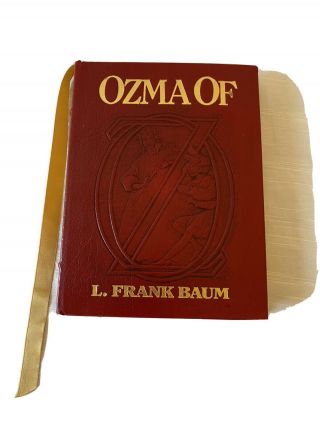 Easton Press Ozma Of Oz,  1989 Red Leather Edition