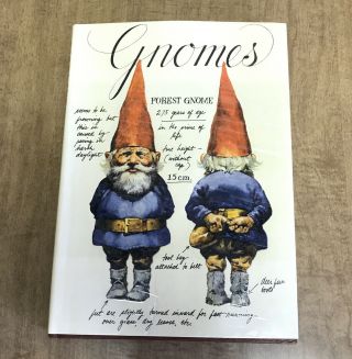 Vintage Gnomes Book Rien Poortvliet Wil Huygen Abrams 1977