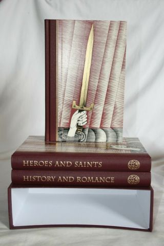 British Myths And Legends Three Volumes Set The Folio Society 2