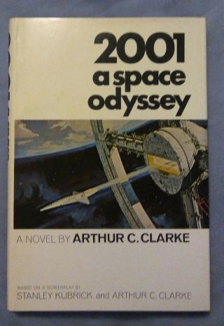 2001 A Space Odyssey Book 1968 Book Club Edition