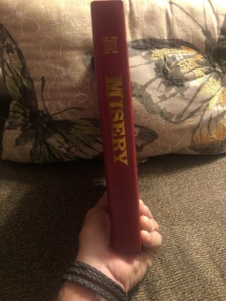 Stephen King Red Leather Library Misery