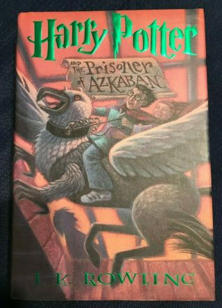 1st Edition/ 3rd Printing Harry Potter And The Prisoner Of Azkaban