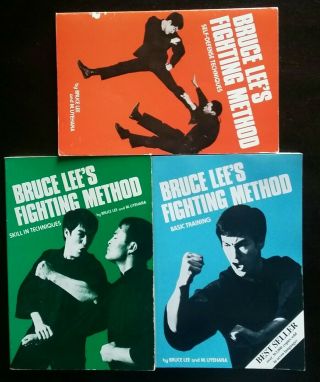 Bruce Lee Fighting Method Self Defense Skill In Techniques Basic Training 3 Book