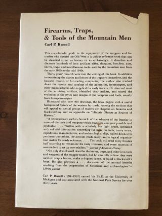 Firearms,  Traps,  and Tools of the Mountain Men by Carl P.  Russell 3