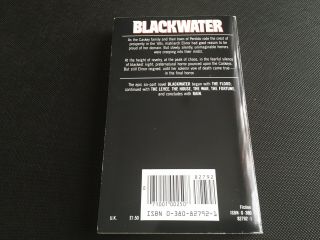 Avon Paperback Blackwater VI Rain Michael McDowell 1983 VF 2