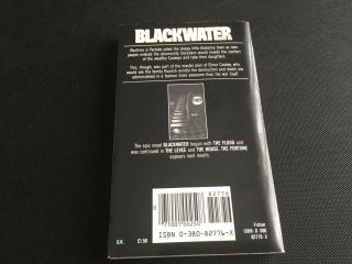 Avon Paperback Blackwater IV The War Michael McDowell 1983 VF 2