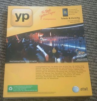 2013 2014 Toledo Ohio City Directory - Address - Number Phone Book Yellow Pages
