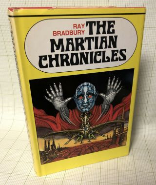The Martian Chronicles Ray Bradbury Hardcover Book Club Edition Pristine