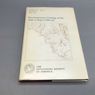 Reconnaissance Geology Of The State Of Baja California - Gastil 1975 Geological
