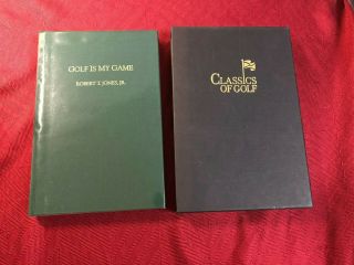 Bobby Jones Golf Book Golf Is My Game Golf Classics W Slipcase