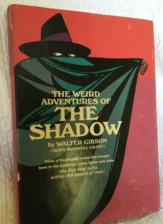 The Weird Adventures Of The Shadow Walter Gibson 1966 First Edition Hardcover