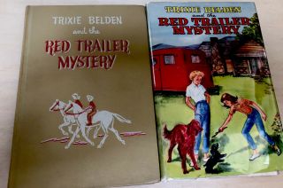 Trixie Belden Fine Red Trailer Mystery Julie Campbell First Edition Dj 1950
