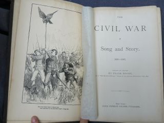 The Civil War In Song And Story,  Collected By Frank Moore