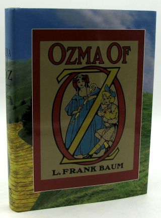 Ozma Of Oz Limited Edition Facsimile Hb/dj 2011 Charles Winthrope & Sons Ln 1907