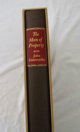 Lec Limited Editions Club The Man Of Property John Galsworthy 706/1500