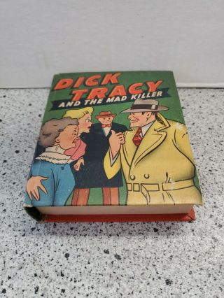 Vintage The Better Little Book Dick Tracy And The Mad Killer