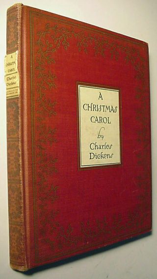 1938 A Christmas Carol In Prose Charles Dickens Everett Shinn Illustrations