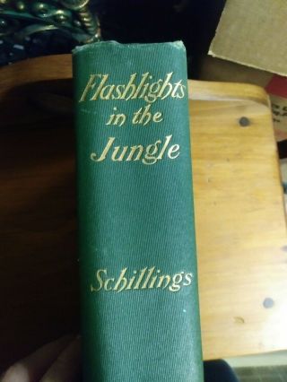 Flashlights In The Jungle By C.  G.  Schillings 1906 African Safari Illustrated