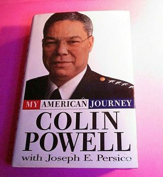 Colin Powell,  My American Journey Signed First Edition,  1st Printing Hc/dj 1995