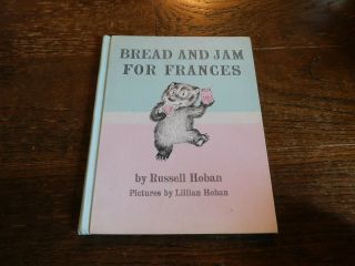 Bread And Jam For Frances Russell & Lillian Hoban Vtg 1st Cadmus Edition 1964 Hb