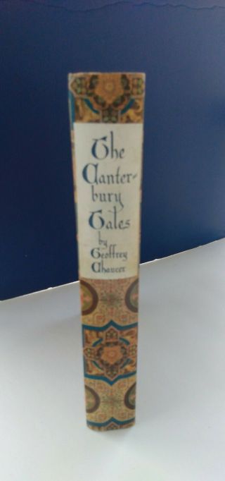 Heritage Press 1946 The Canterbury Tales Geoffrey Chaucer Illus Authur Szyk
