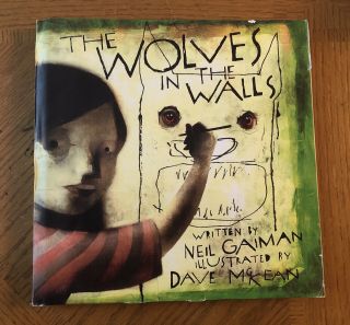 The Wolves In The Wall Neil Gaiman Dave Mckean Advance Mock - Up