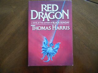 Red Dragon Thomas Harris 1981 Hard Bound Dust Jacket
