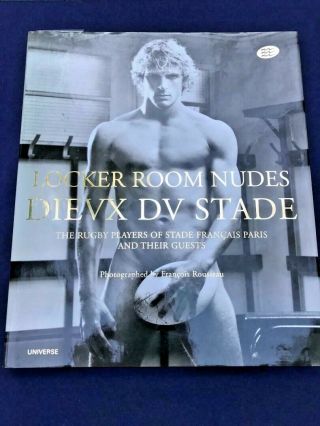 1st Ed.  " Locker Room Nudes " Male Erotic Photography Book By Francois Rousseau