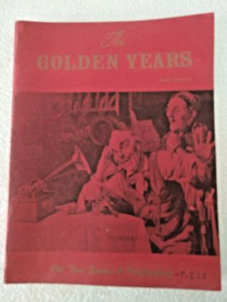 The Golden Years,  Old Time Easton And Phillipsburg By Ronald Wynkoop,  Signed