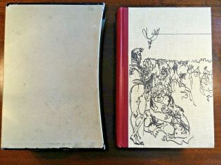The Folio Society,  War And Peace,  Leo Tolstoy,  1978,  Drawings By Feliks Topolski