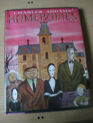 Charles Addams Homebodies 1st Edition 1st Printing Hc Dj 1954 Addams Family