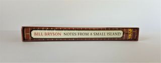 Folio Society Notes From A Small Island Bill Bryson