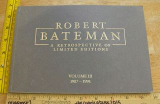 Robert Bateman Retrospective Of Limited Editions V.  Iii Book Signed Autographed