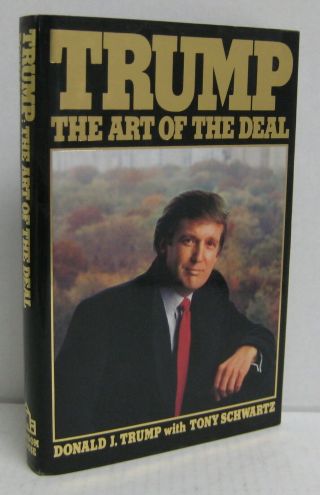 Donald Trump The Art Of The Deal First Edition 1987 Hc/dj Business Bio