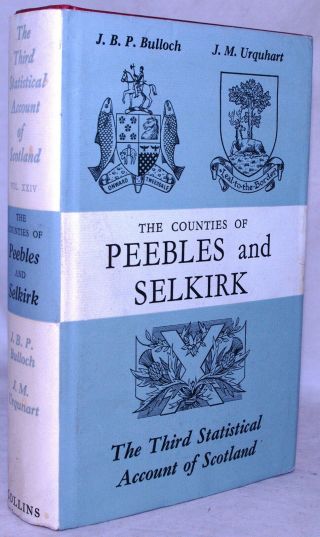Third Statistical Account Of Scotland: Peebles & Selkirk (hardback,  1964)