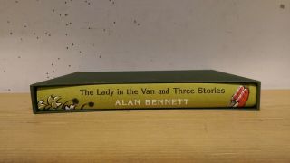 The Lady In The Van And Three Stories: Alan Bennett: Folio Society in Slipcase 2