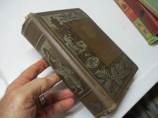 1884 Antique Book The Story Of The Bible For All Ages And Kids 300 Illus.  702pgs
