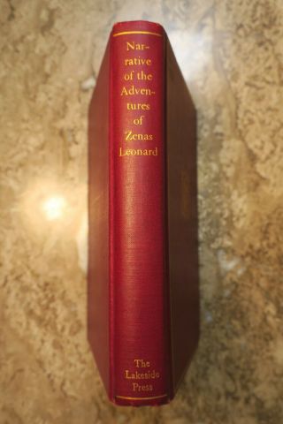 Lakeside Classics 1934: Narrative of the Adventures of Zenas Leonard 2