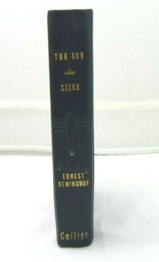 Ernest Hemingway The Sun Also Rises P.  F.  Collier 1926 Error P.  169