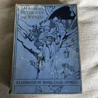 1953 J.  M.  Barrie’s Peter Pan Retold By May Byron (mabel Lucie Attwell) H&s