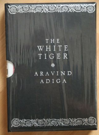 Arivand Adiga : The White Tiger Signed First Edition Booker Winner New/unread