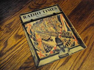 Radio Times May 7 1937 With Coronation Supplement