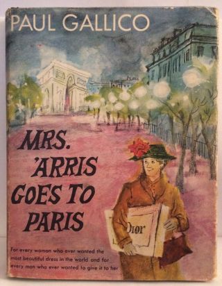 Mrs Arris Goes To Paris By Paul Gallico Hb Book In Dj 1958