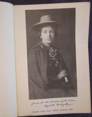 The Rebel Girl An Autobiography 1906 - 1926 Elizabeth Gurley Flynn 1973 1st ed 2